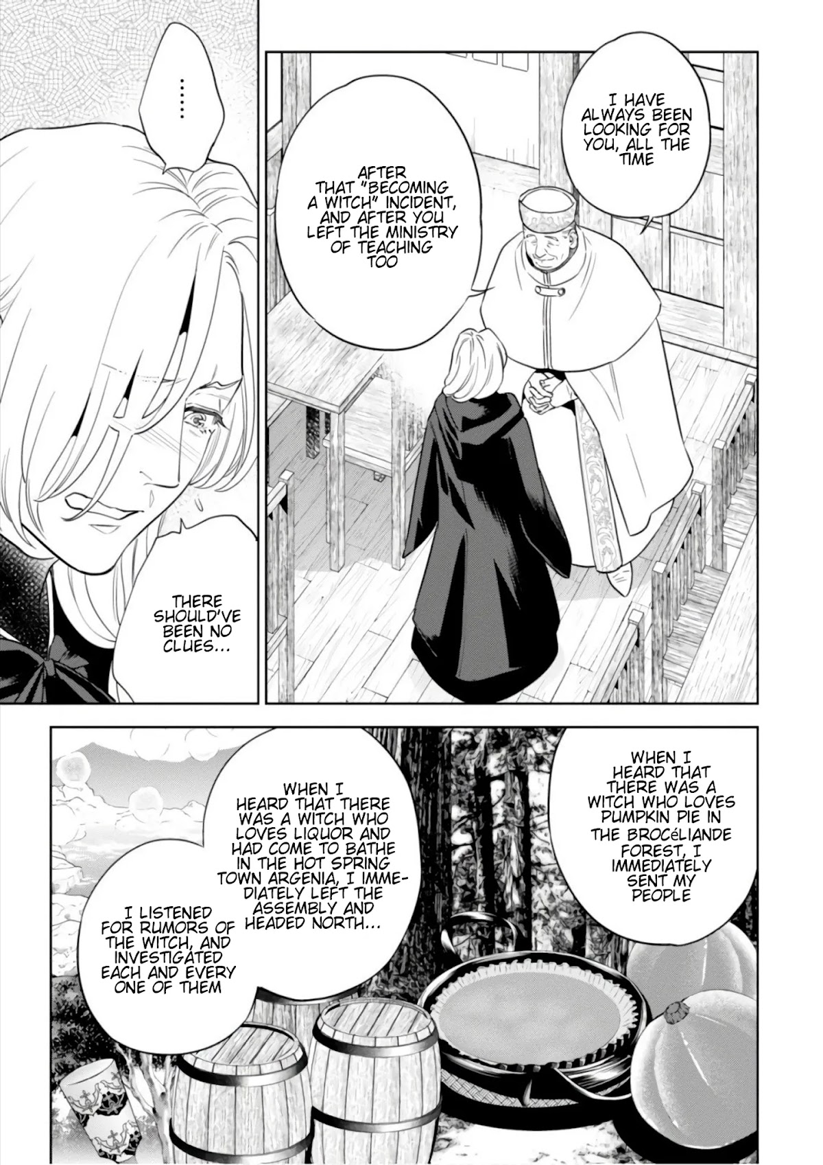 Isekai Izakaya "Nobu" Chapter 41 page 28 - Chapter 41: The Witch and the Archbishop (Middle Part)