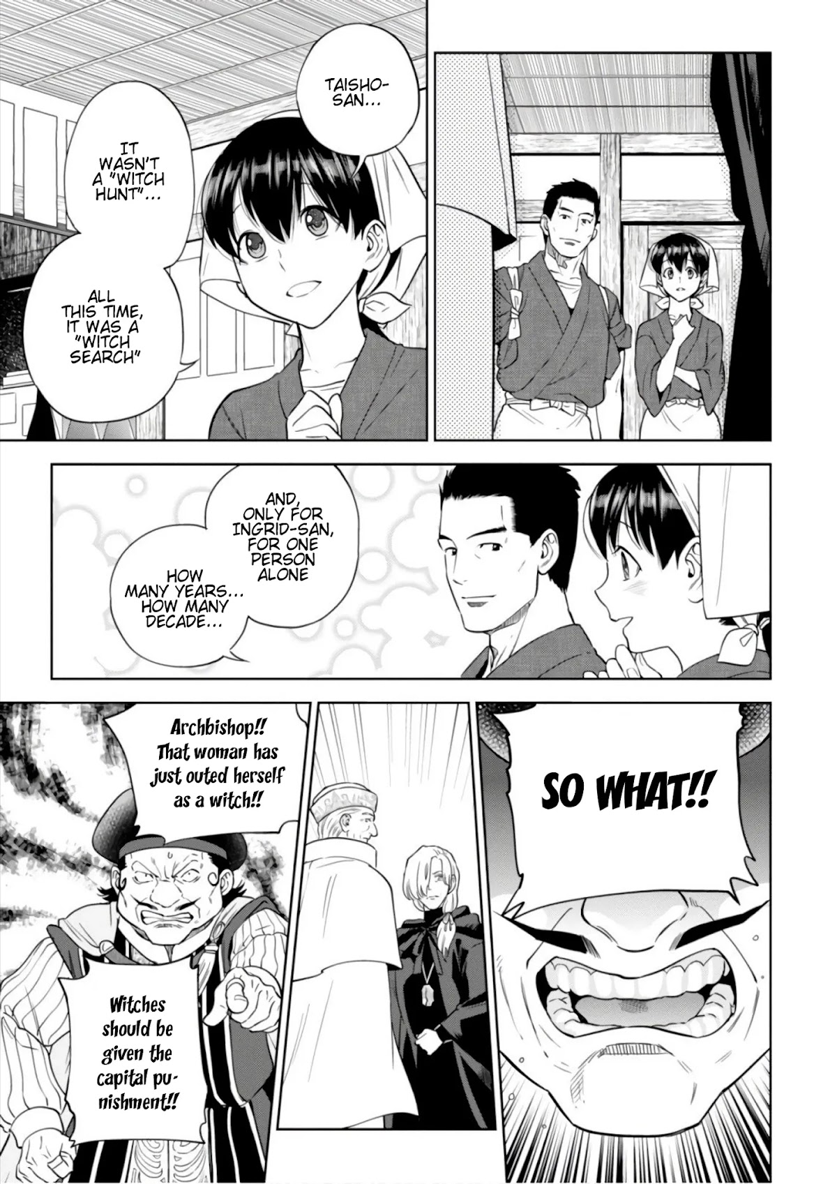 Isekai Izakaya "Nobu" Chapter 41 page 30 - Chapter 41: The Witch and the Archbishop (Middle Part)