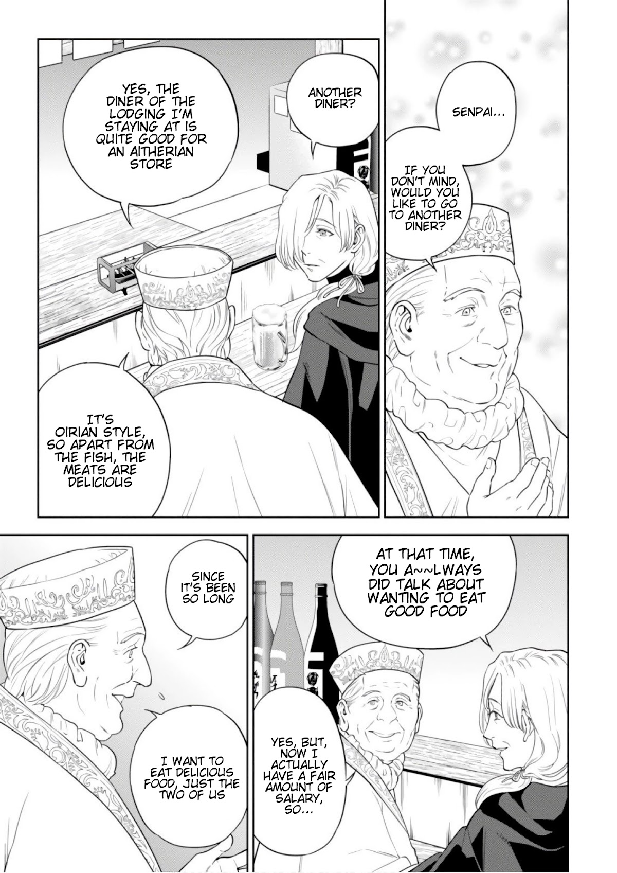 Isekai Izakaya "Nobu" Chapter 42 page 10 - Chapter 42: The Witch and the Archbishop -Asari of Memories-