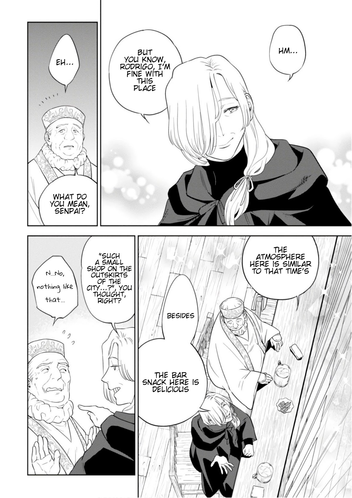 Isekai Izakaya "Nobu" Chapter 42 page 11 - Chapter 42: The Witch and the Archbishop -Asari of Memories-