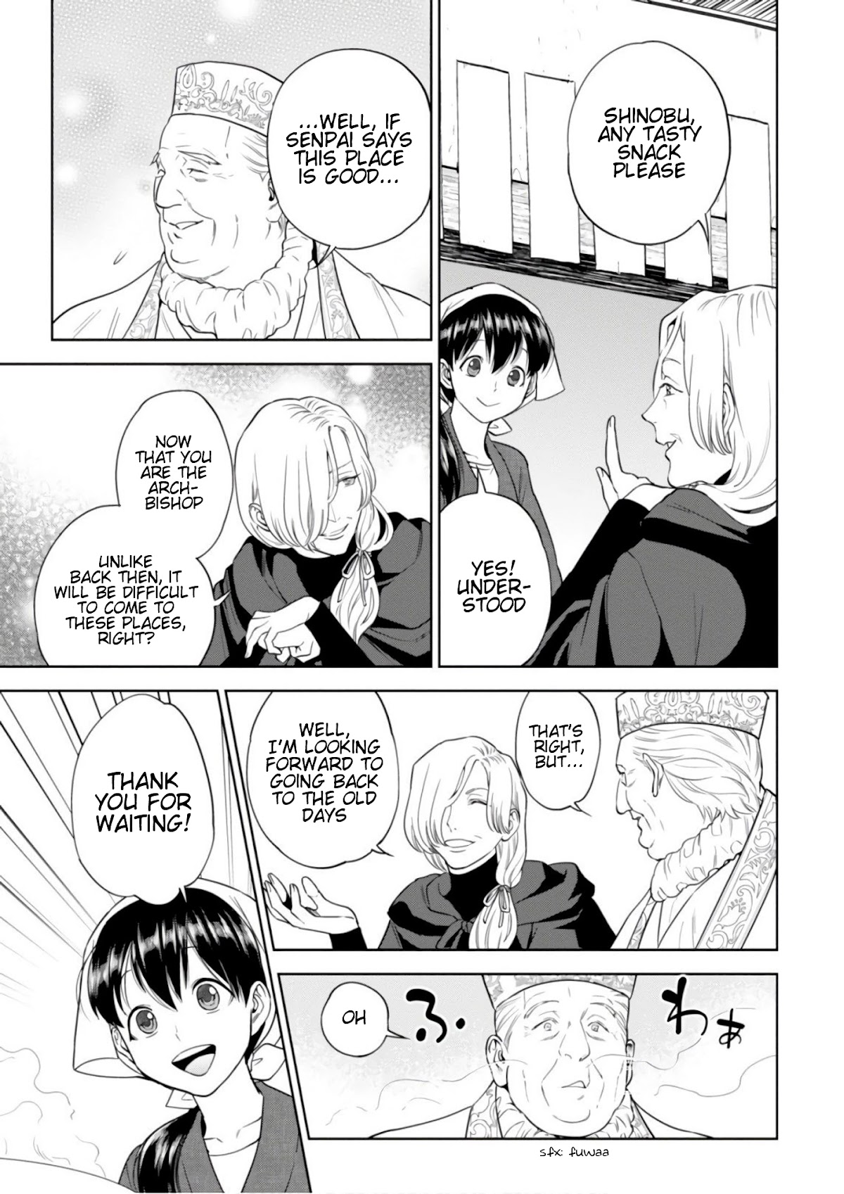 Isekai Izakaya "Nobu" Chapter 42 page 12 - Chapter 42: The Witch and the Archbishop -Asari of Memories-