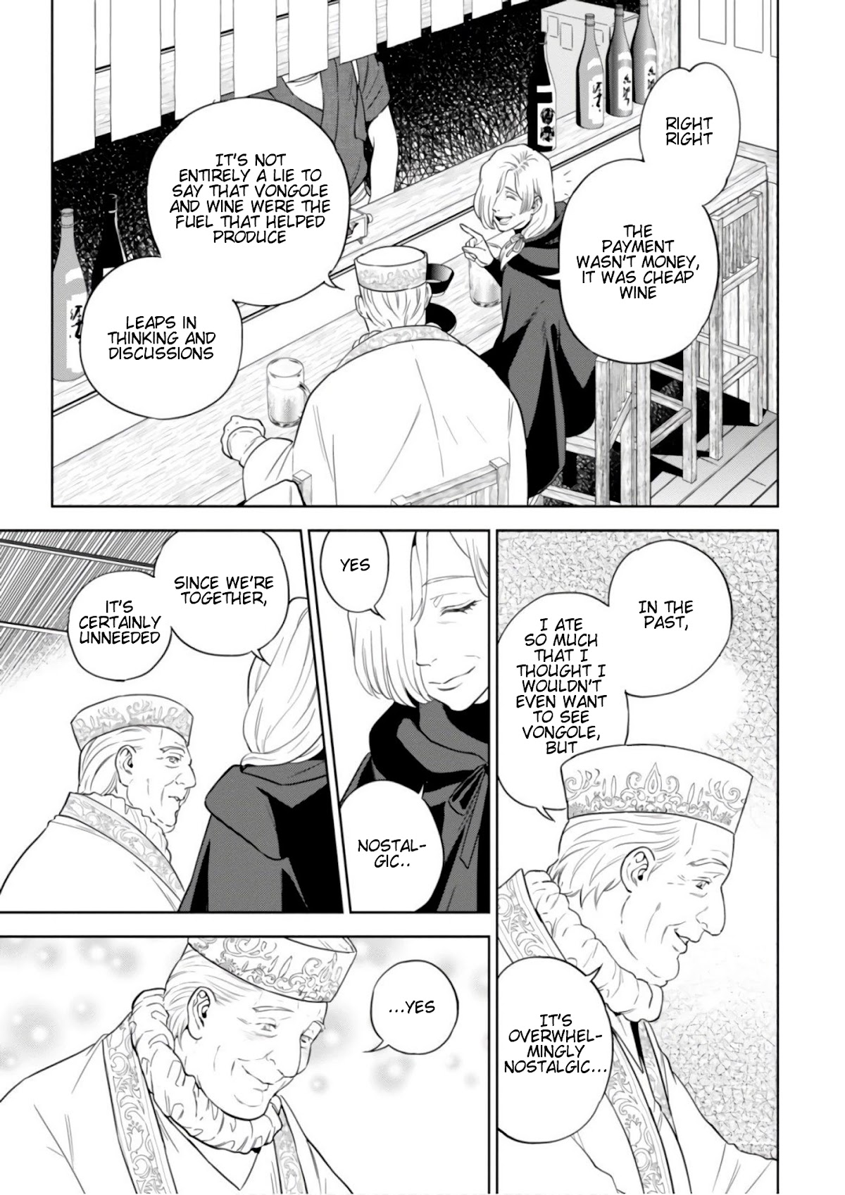 Isekai Izakaya "Nobu" Chapter 42 page 14 - Chapter 42: The Witch and the Archbishop -Asari of Memories-