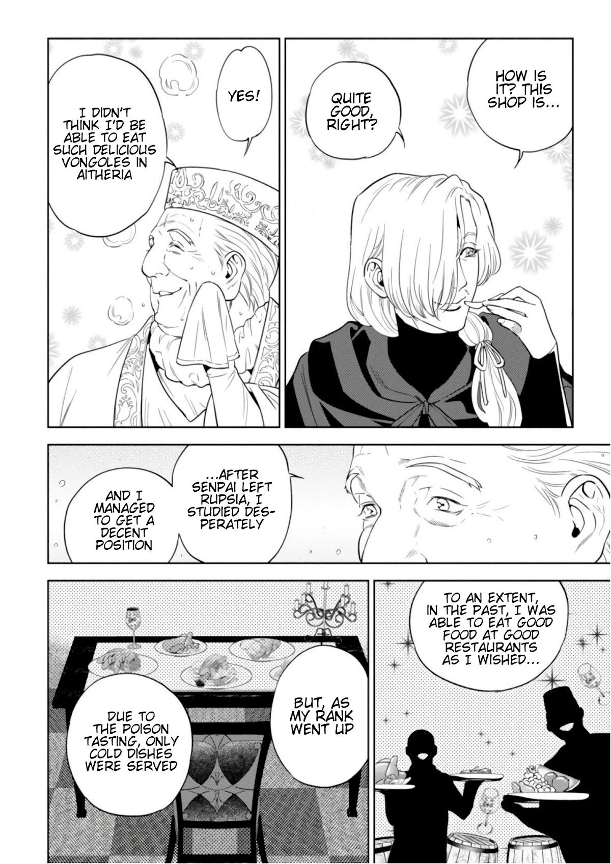 Isekai Izakaya "Nobu" Chapter 42 page 19 - Chapter 42: The Witch and the Archbishop -Asari of Memories-