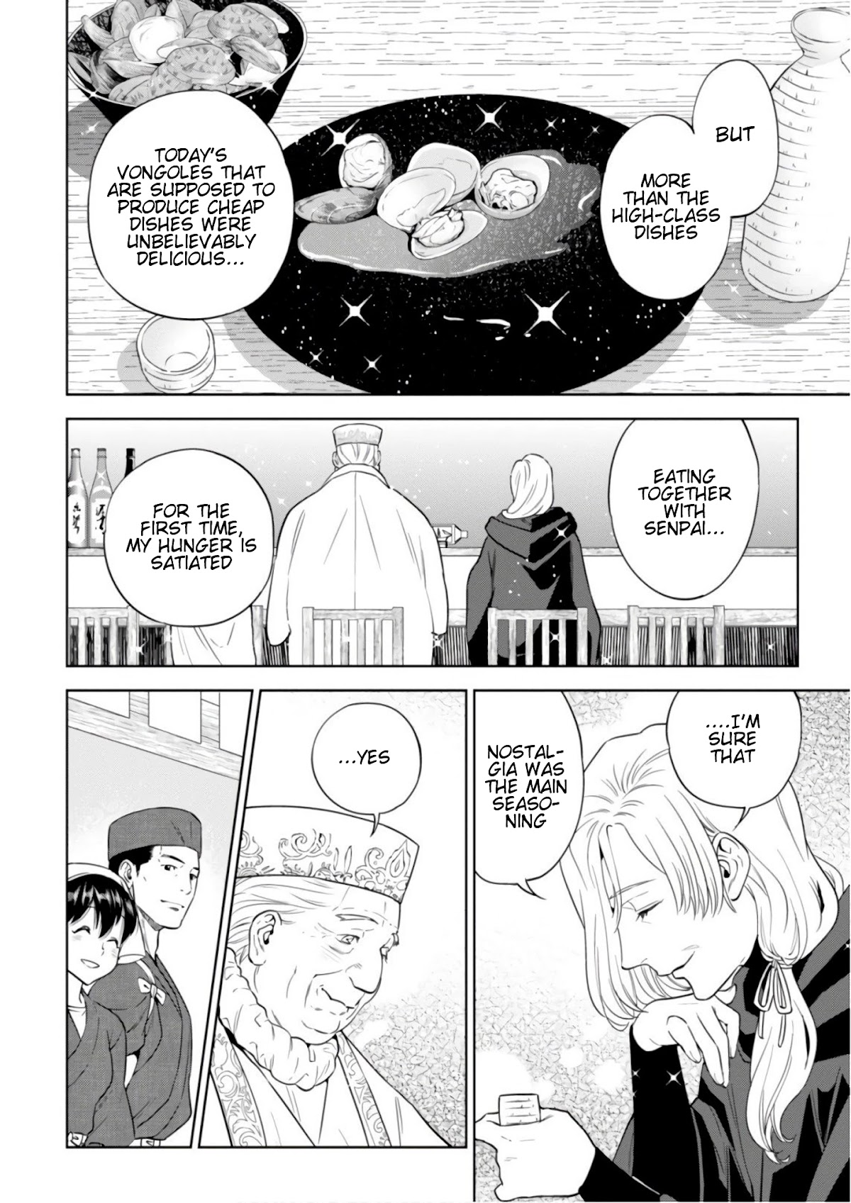 Isekai Izakaya "Nobu" Chapter 42 page 21 - Chapter 42: The Witch and the Archbishop -Asari of Memories-
