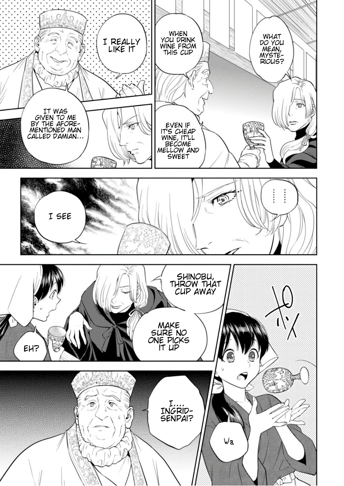 Isekai Izakaya "Nobu" Chapter 42 page 24 - Chapter 42: The Witch and the Archbishop -Asari of Memories-
