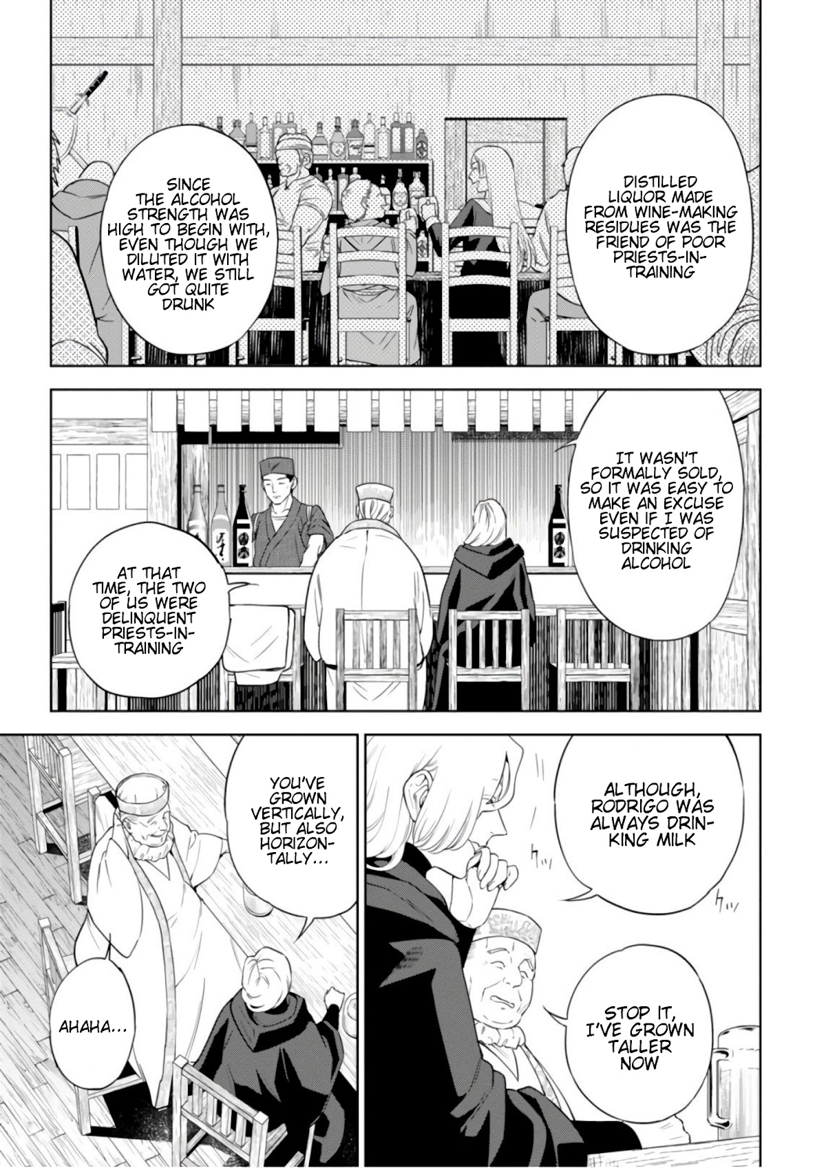 Isekai Izakaya "Nobu" Chapter 42 page 4 - Chapter 42: The Witch and the Archbishop -Asari of Memories-