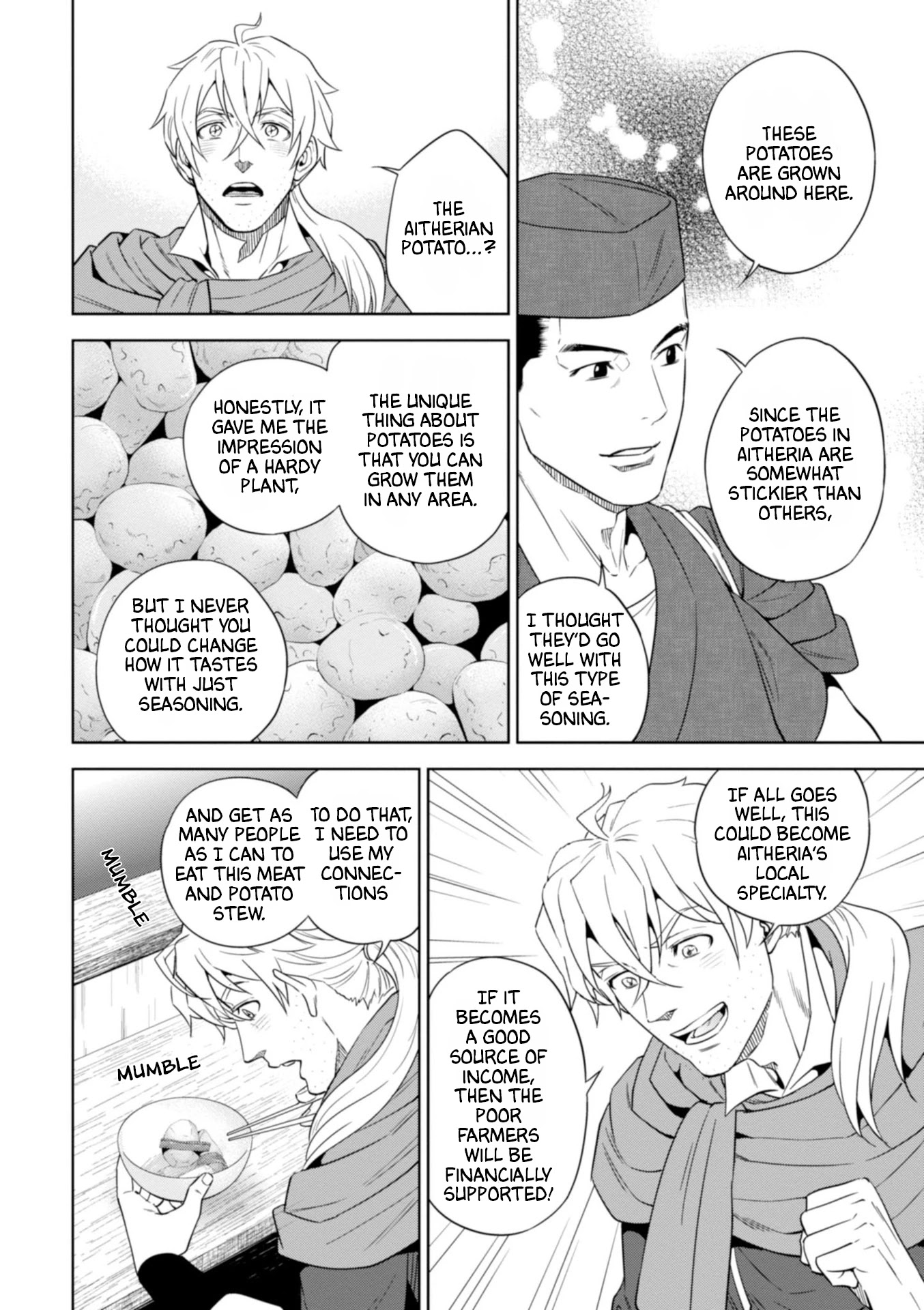 Isekai Izakaya "Nobu" Chapter 43 page 15 - Chapter 43: Meat and Potato Stew