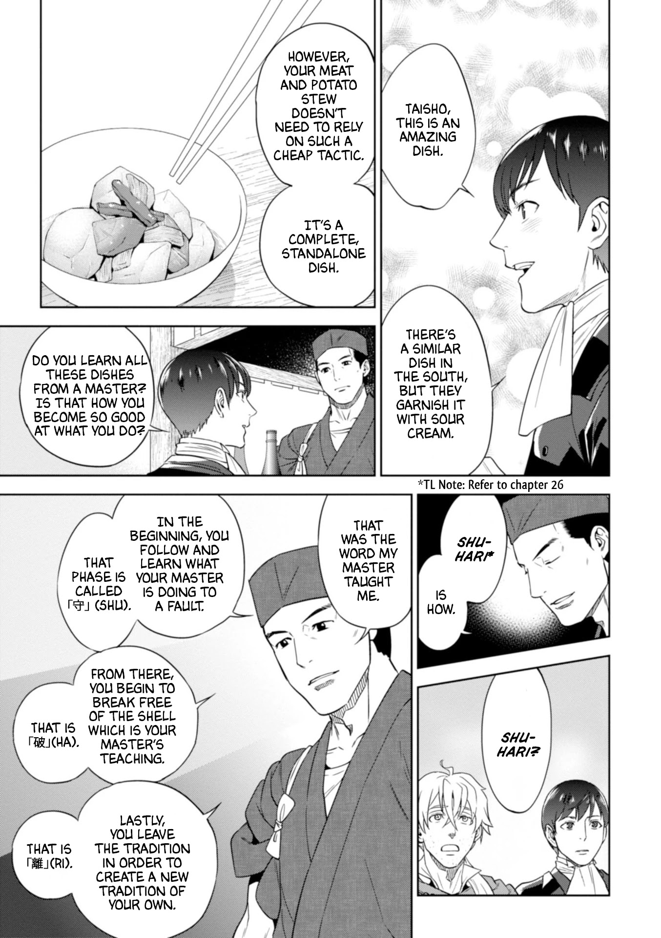 Isekai Izakaya "Nobu" Chapter 43 page 18 - Chapter 43: Meat and Potato Stew