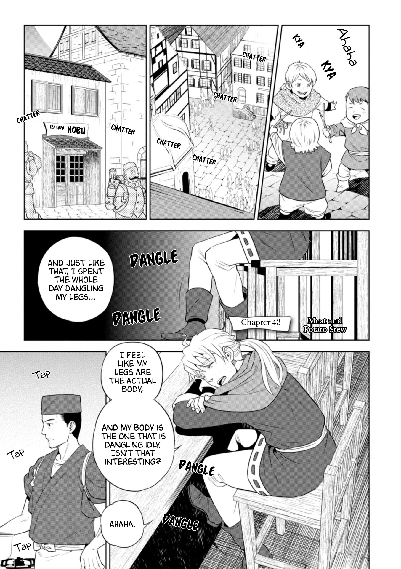Isekai Izakaya "Nobu" Chapter 43 page 2 - Chapter 43: Meat and Potato Stew