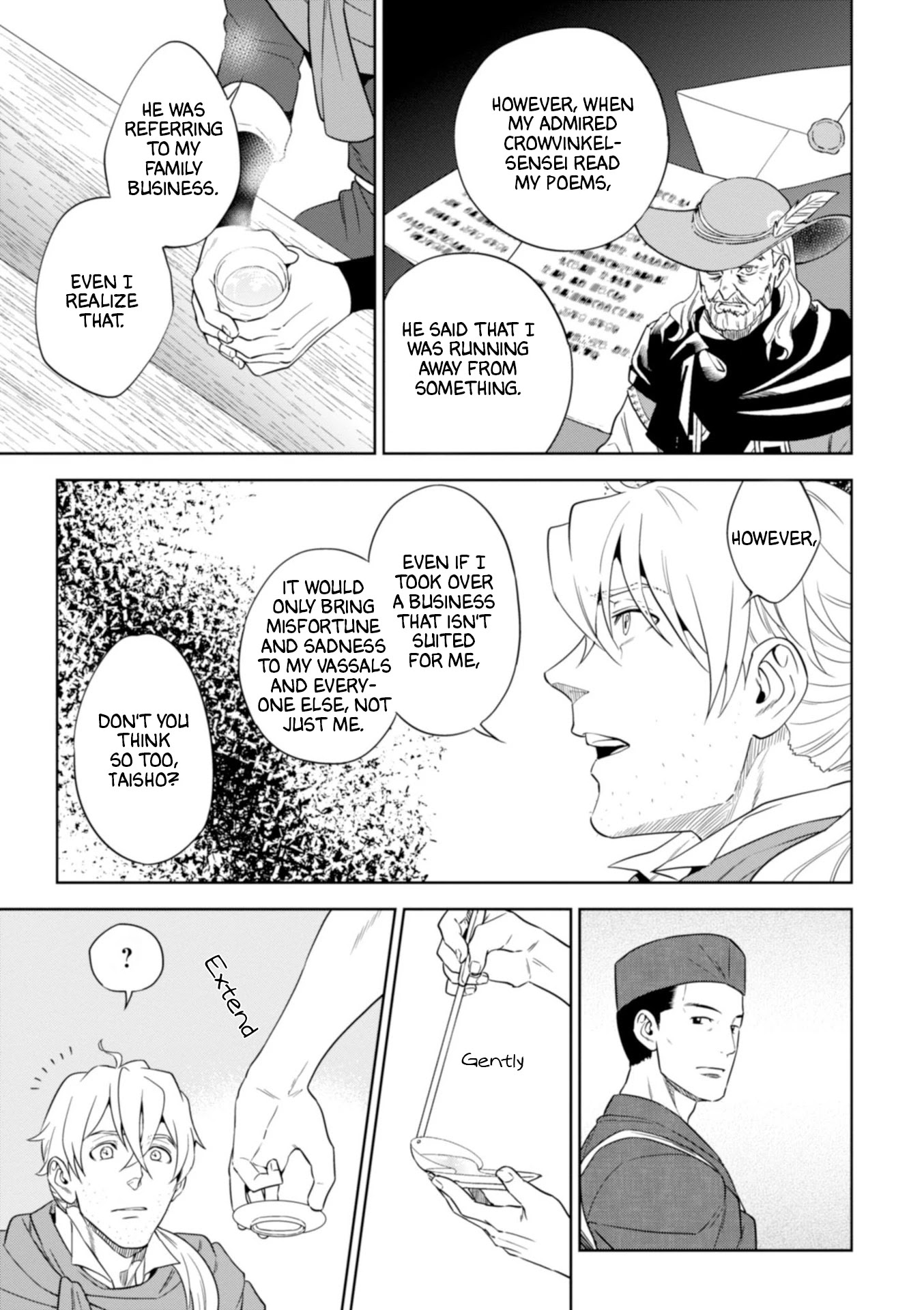 Isekai Izakaya "Nobu" Chapter 43 page 8 - Chapter 43: Meat and Potato Stew