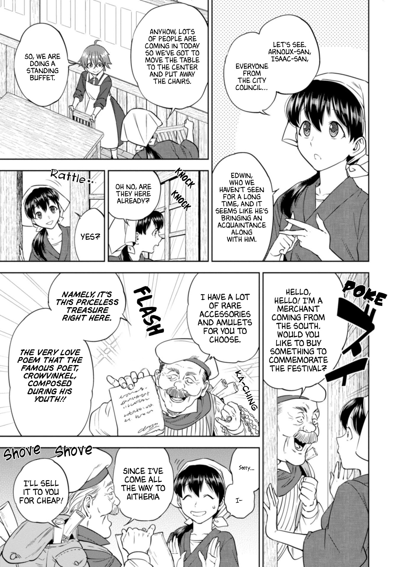 Isekai Izakaya "Nobu" Chapter 44 page 14 - Chapter 44: The Old Capital and The Big Fair