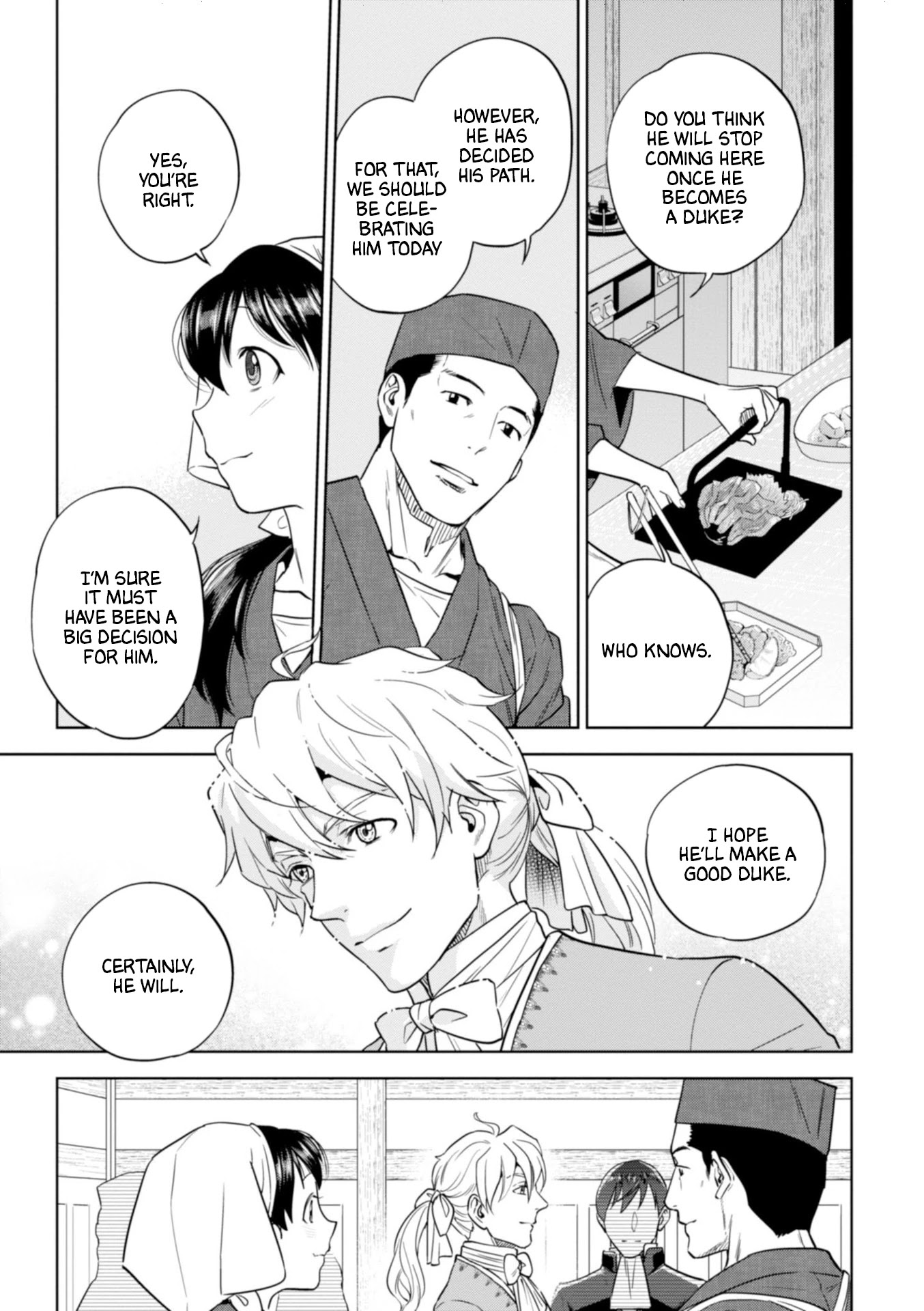Isekai Izakaya "Nobu" Chapter 44 page 25 - Chapter 44: The Old Capital and The Big Fair