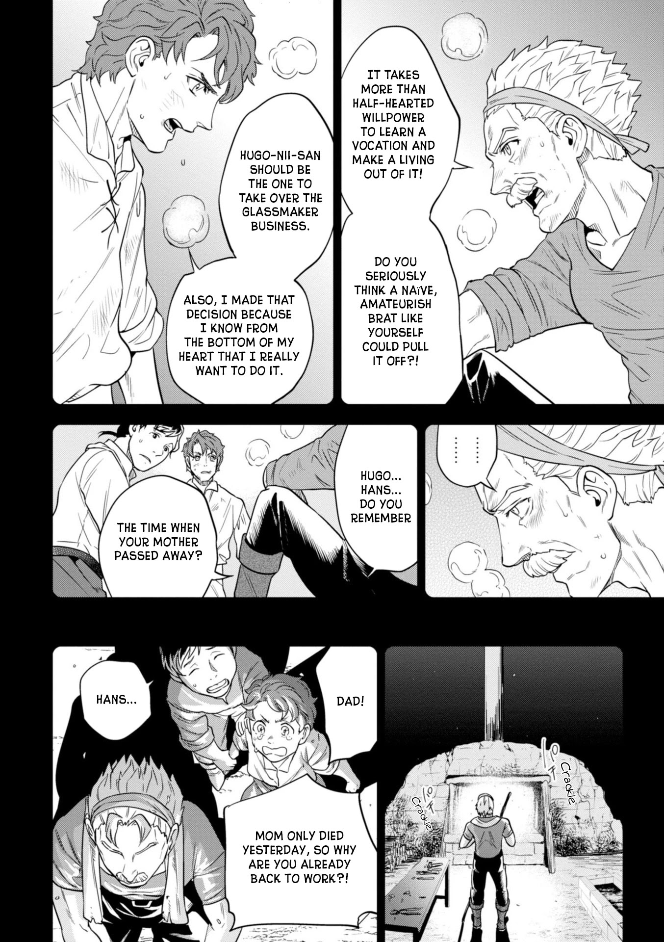 Isekai Izakaya "Nobu" Chapter 45 page 22 - Chapter 45: Hans' Resolution
