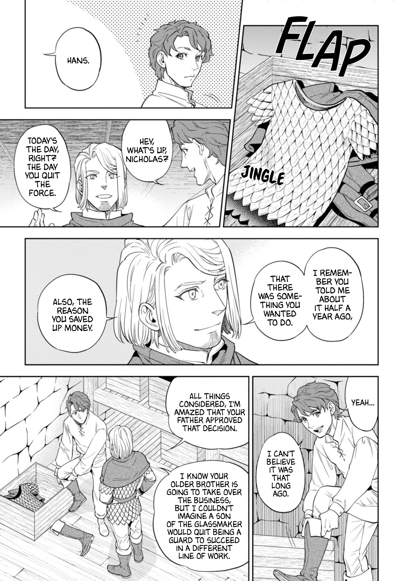 Isekai Izakaya "Nobu" Chapter 45 page 7 - Chapter 45: Hans' Resolution