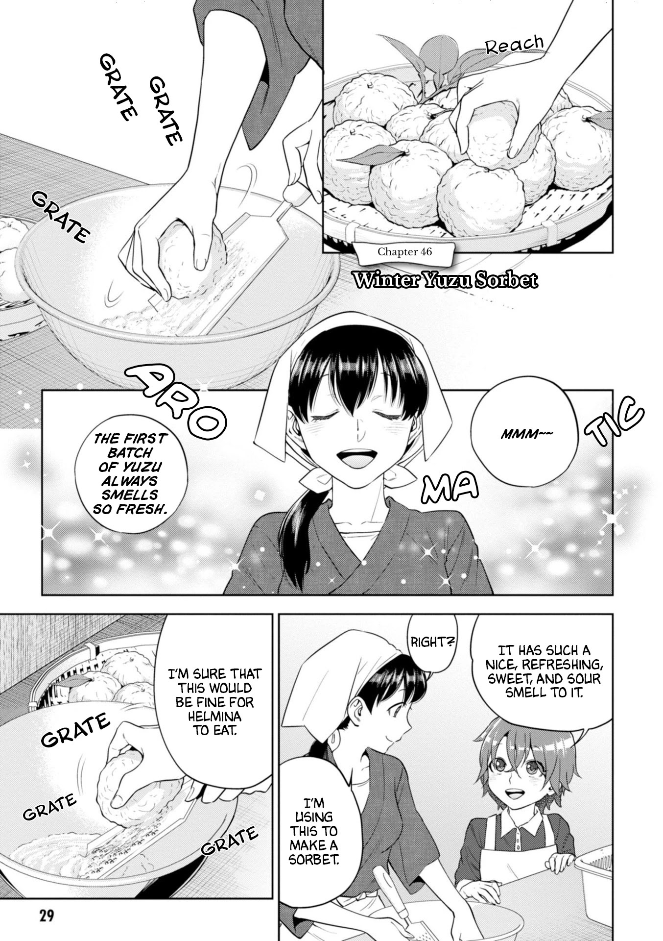Isekai Izakaya "Nobu" Chapter 46 page 2 - Chapter 46: Winter Yuzu Sorbet