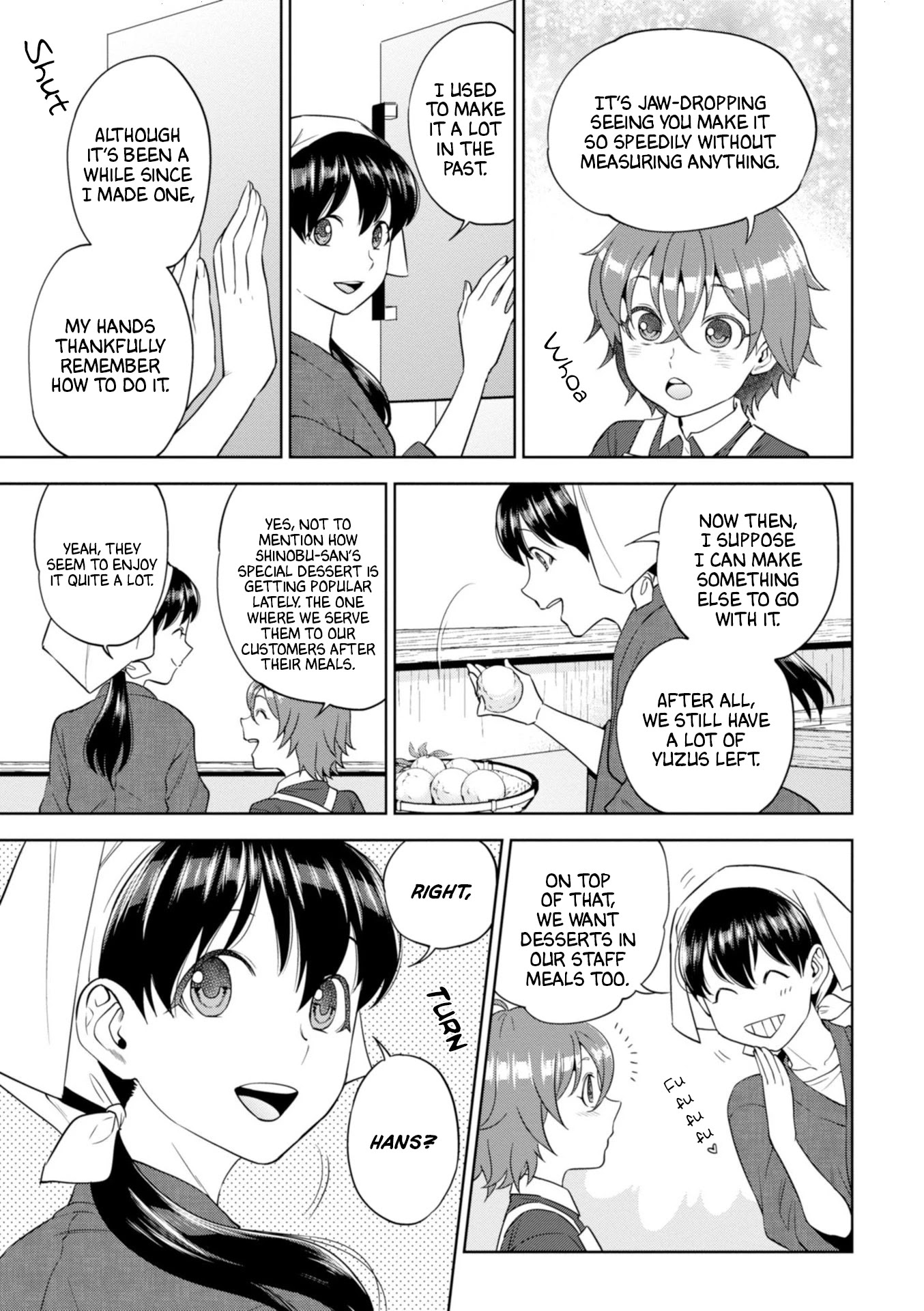 Isekai Izakaya "Nobu" Chapter 46 page 4 - Chapter 46: Winter Yuzu Sorbet