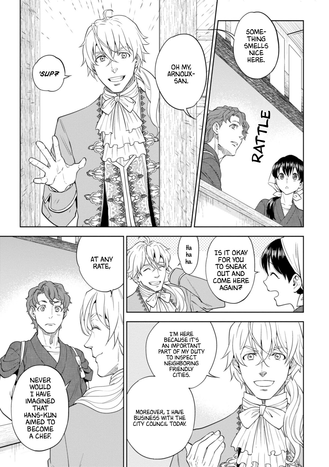 Isekai Izakaya "Nobu" Chapter 46 page 6 - Chapter 46: Winter Yuzu Sorbet