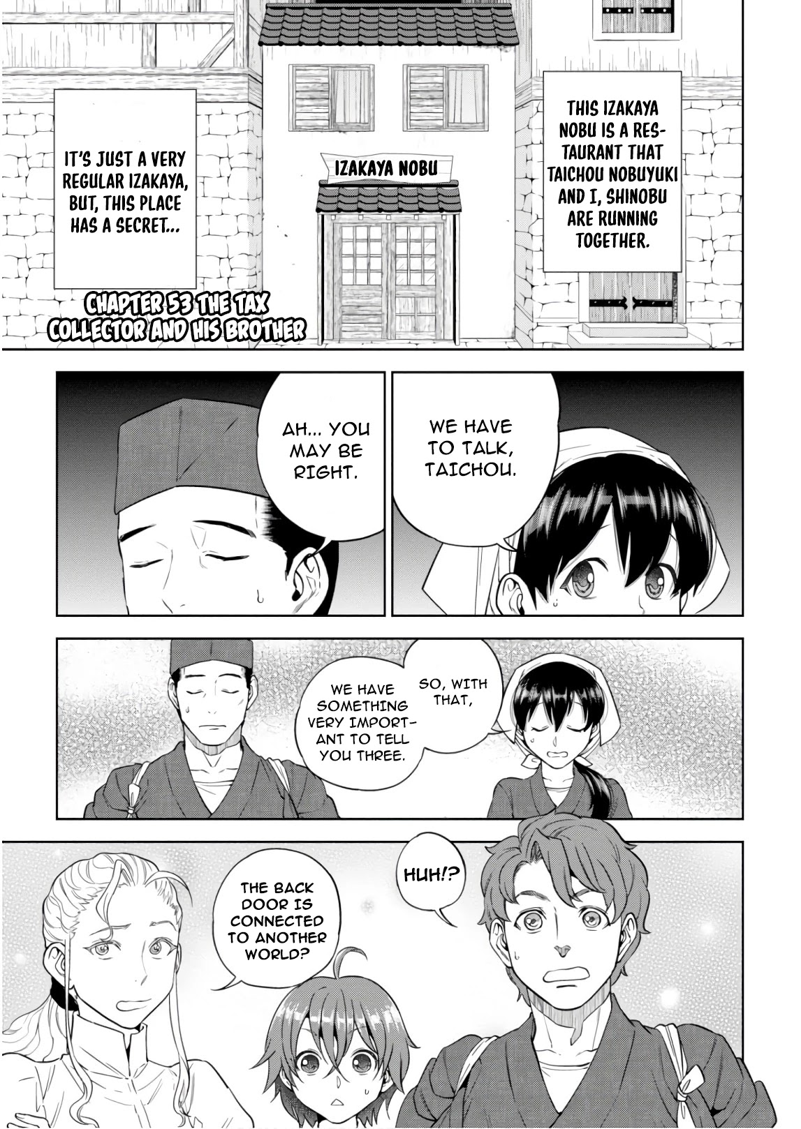 Isekai Izakaya "Nobu" Chapter 53 page 1 - Chapter 53