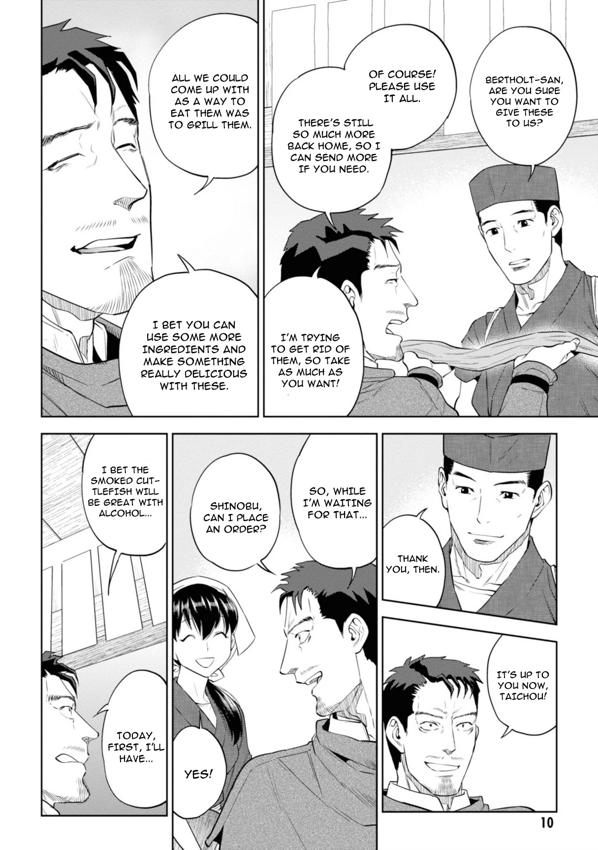 Isekai Izakaya "Nobu" Chapter 57 page 10 - Chapter 57