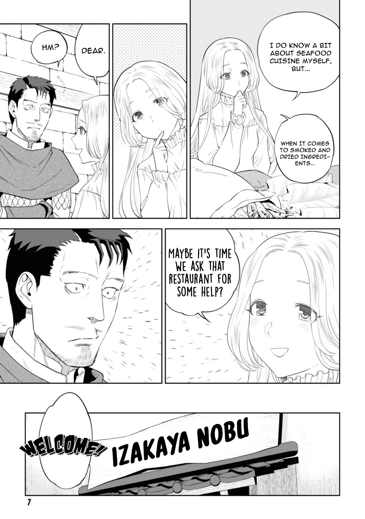 Isekai Izakaya "Nobu" Chapter 57 page 7 - Chapter 57