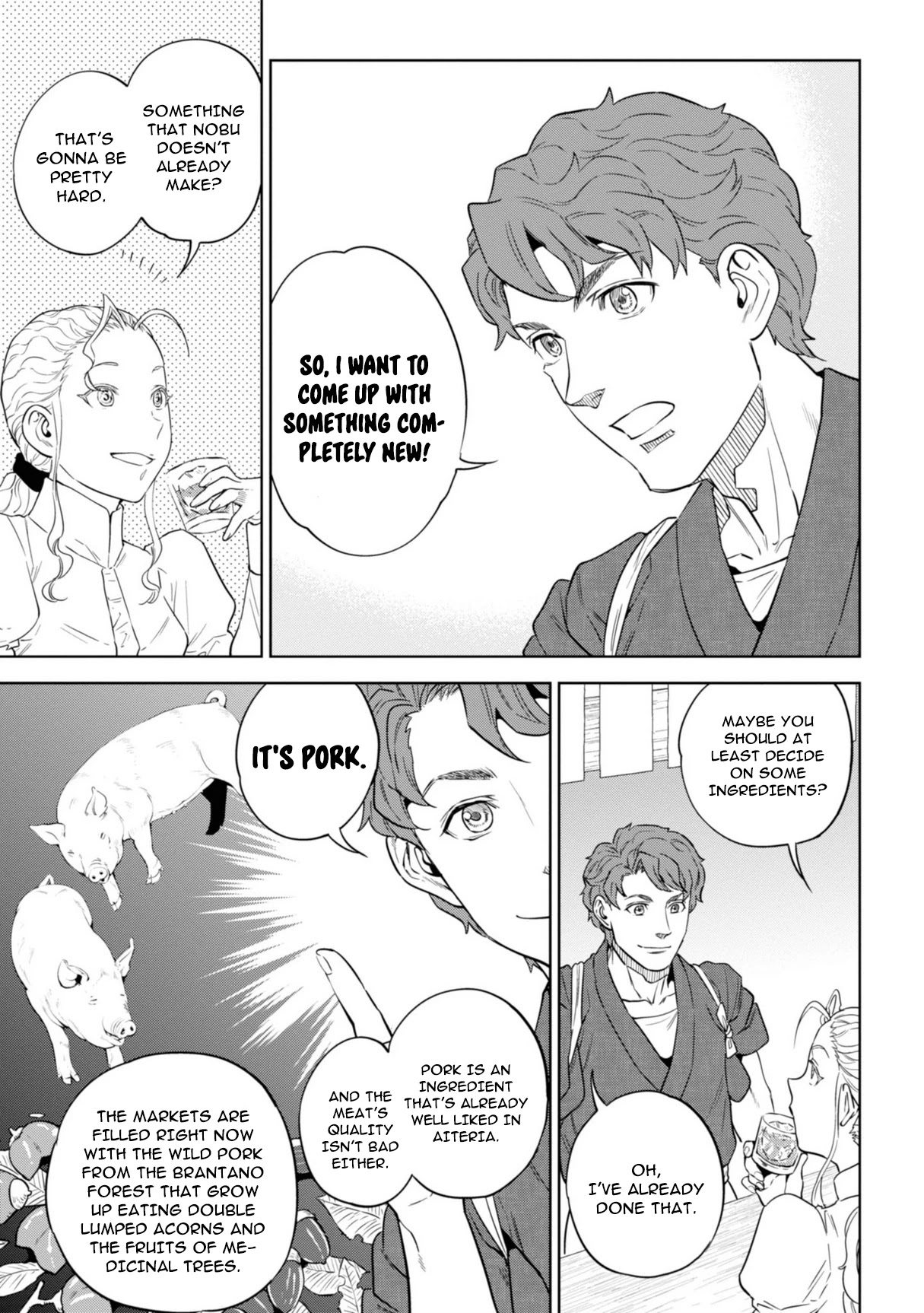 Isekai Izakaya "Nobu" Chapter 59 page 4 - Chapter 59