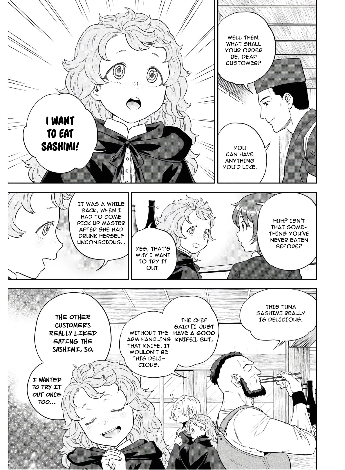 Isekai Izakaya "Nobu" Chapter 72 page 7 - Chapter 72