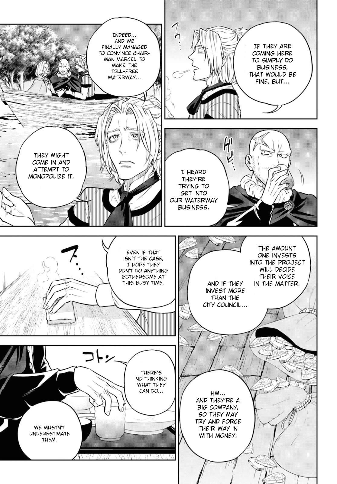 Isekai Izakaya "Nobu" Chapter 75 page 15 - Chapter 75: Mackerel Karaage