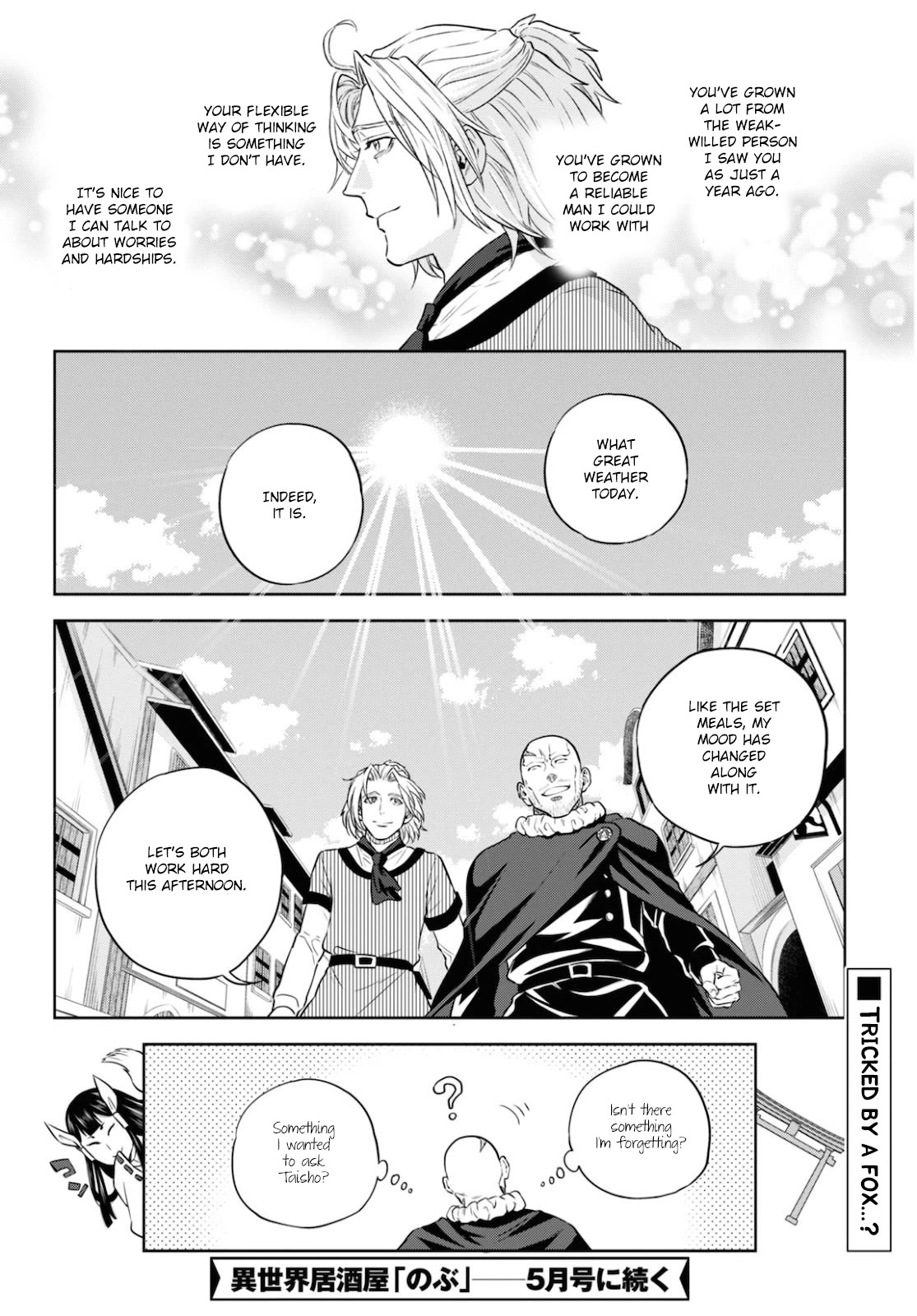 Isekai Izakaya "Nobu" Chapter 75 page 22 - Chapter 75: Mackerel Karaage