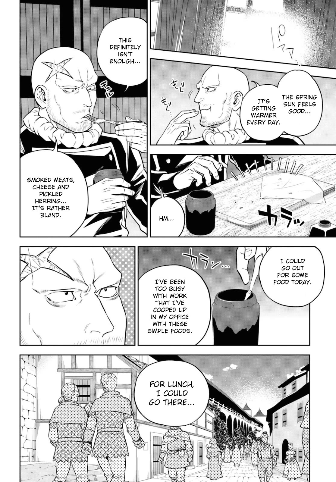 Isekai Izakaya "Nobu" Chapter 75 page 4 - Chapter 75: Mackerel Karaage