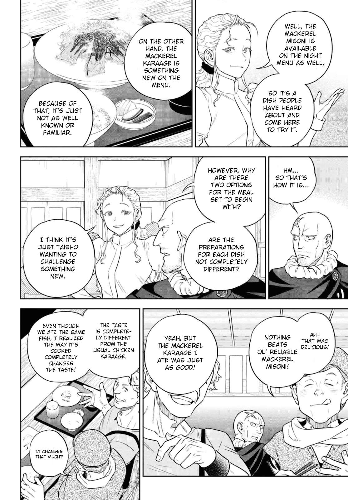 Isekai Izakaya "Nobu" Chapter 75 page 8 - Chapter 75: Mackerel Karaage