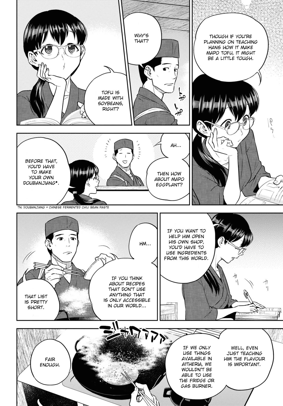 Isekai Izakaya "Nobu" Chapter 77 page 12 - Chapter 77: Morning Mapo Tofu
