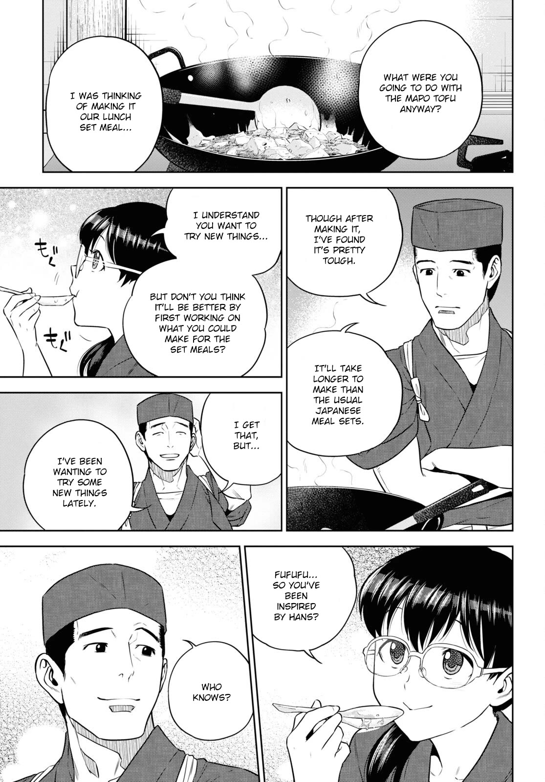 Isekai Izakaya "Nobu" Chapter 77 page 19 - Chapter 77: Morning Mapo Tofu