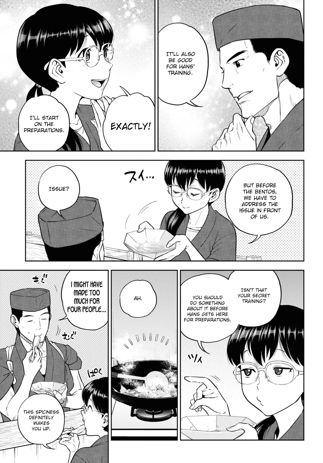 Isekai Izakaya "Nobu" Chapter 77 page 21 - Chapter 77: Morning Mapo Tofu