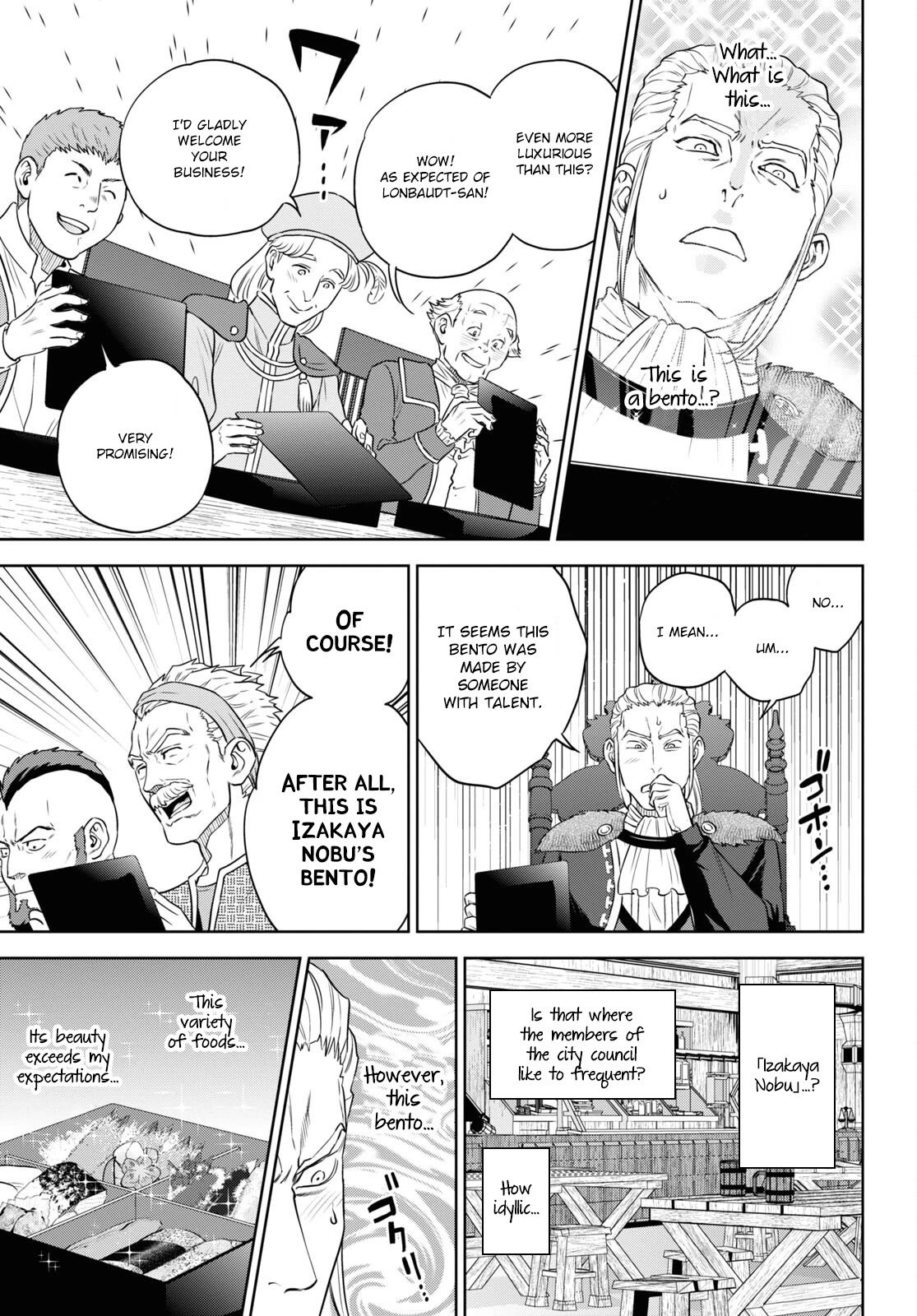 Isekai Izakaya "Nobu" Chapter 78 page 15 - Chapter 78: Take-Out Bento