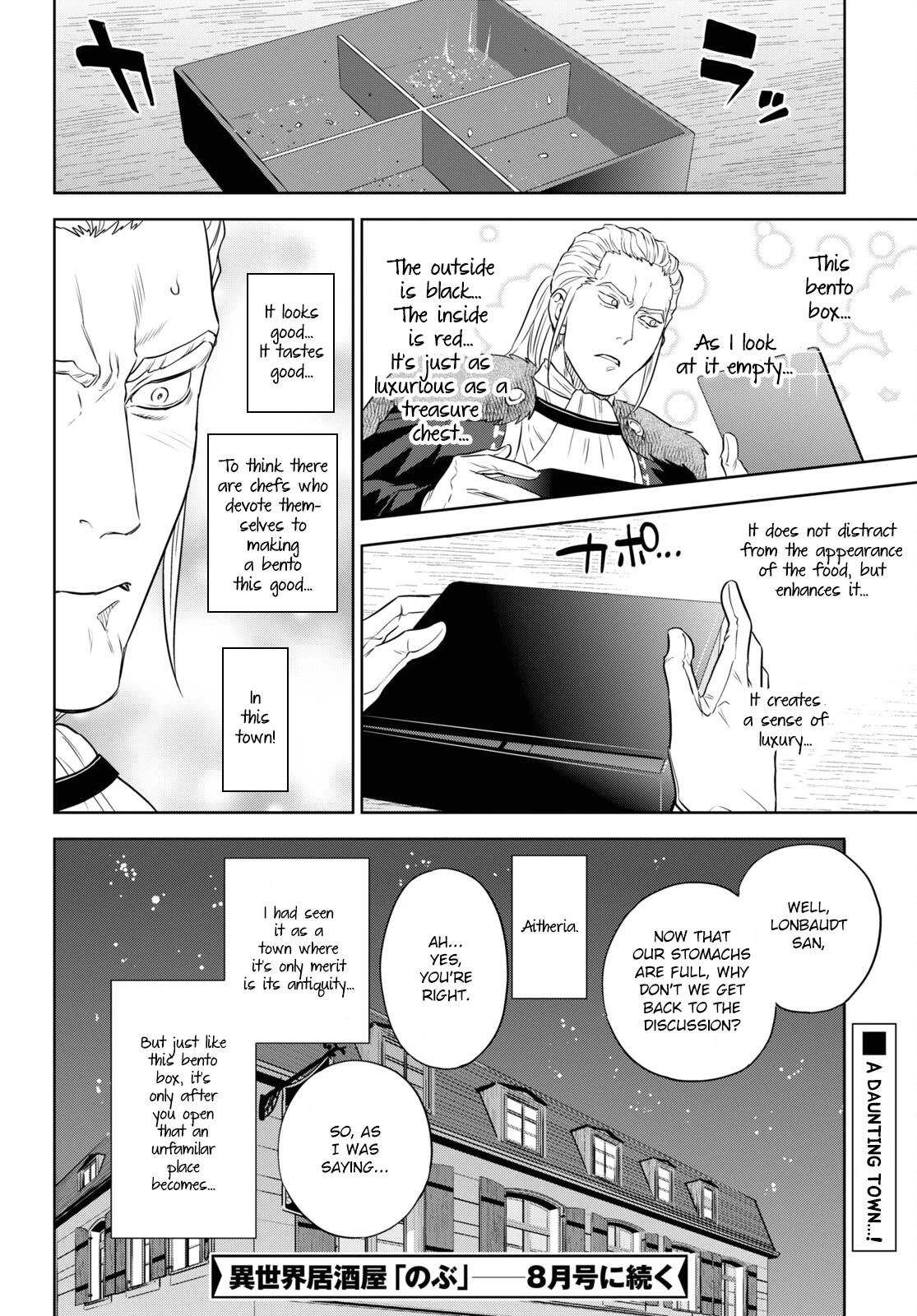 Isekai Izakaya "Nobu" Chapter 78 page 24 - Chapter 78: Take-Out Bento