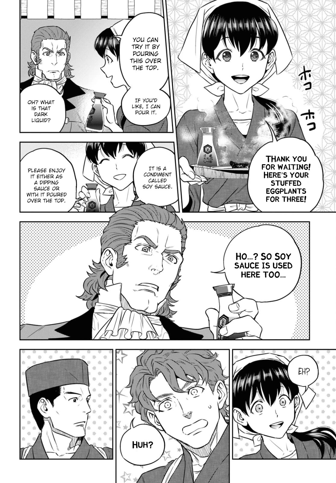 Isekai Izakaya "Nobu" Chapter 80 page 16 - Chapter 80: Stuffed Eggplant