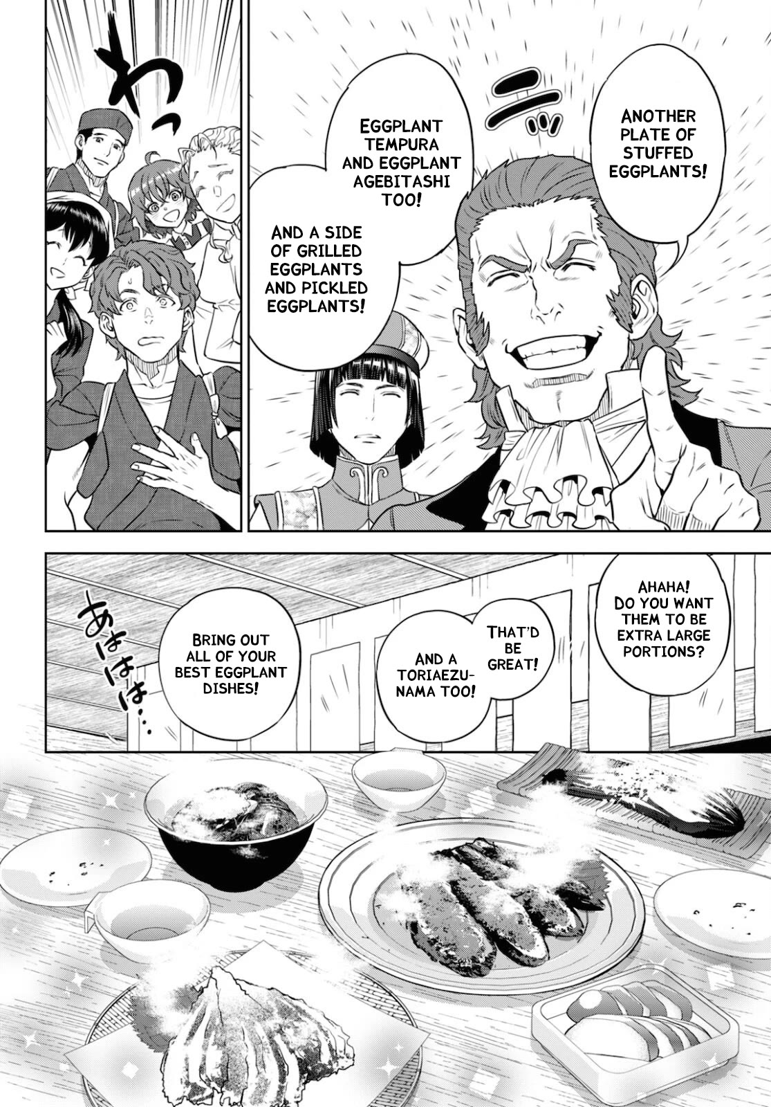 Isekai Izakaya "Nobu" Chapter 80 page 24 - Chapter 80: Stuffed Eggplant