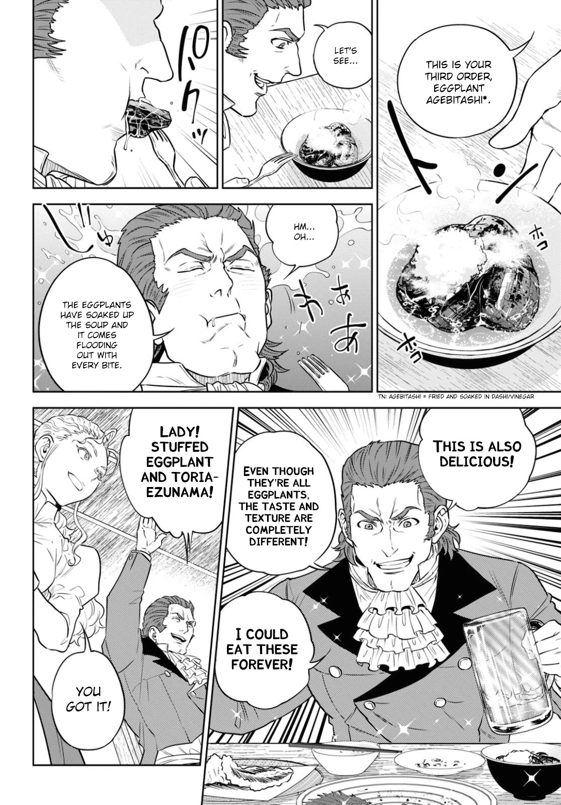 Isekai Izakaya "Nobu" Chapter 80 page 6 - Chapter 80: Stuffed Eggplant