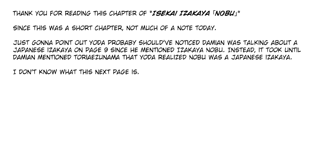 Isekai Izakaya "Nobu" Chapter 81 page 18 - Chapter 81: [Gossip] Repeat what you just said