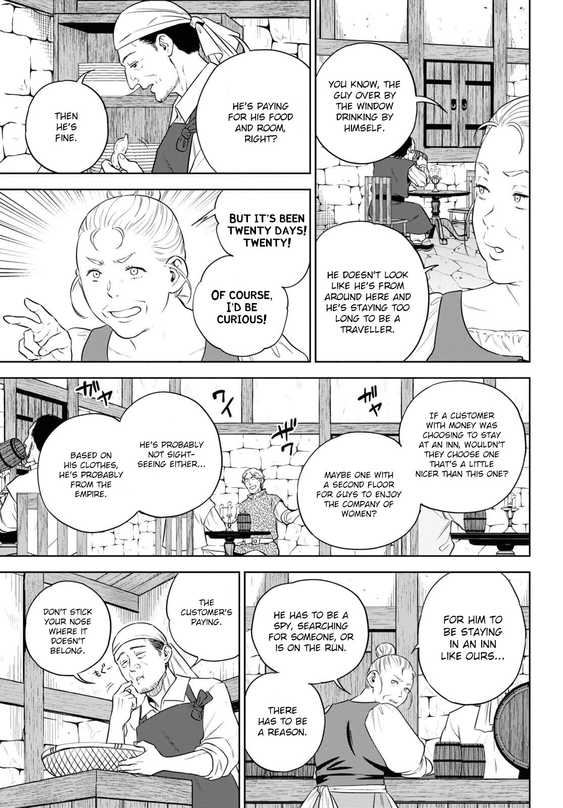 Isekai Izakaya "Nobu" Chapter 81 page 3 - Chapter 81: [Gossip] Repeat what you just said