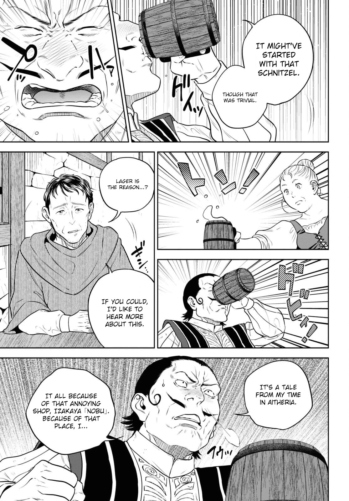 Isekai Izakaya "Nobu" Chapter 81 page 9 - Chapter 81: [Gossip] Repeat what you just said