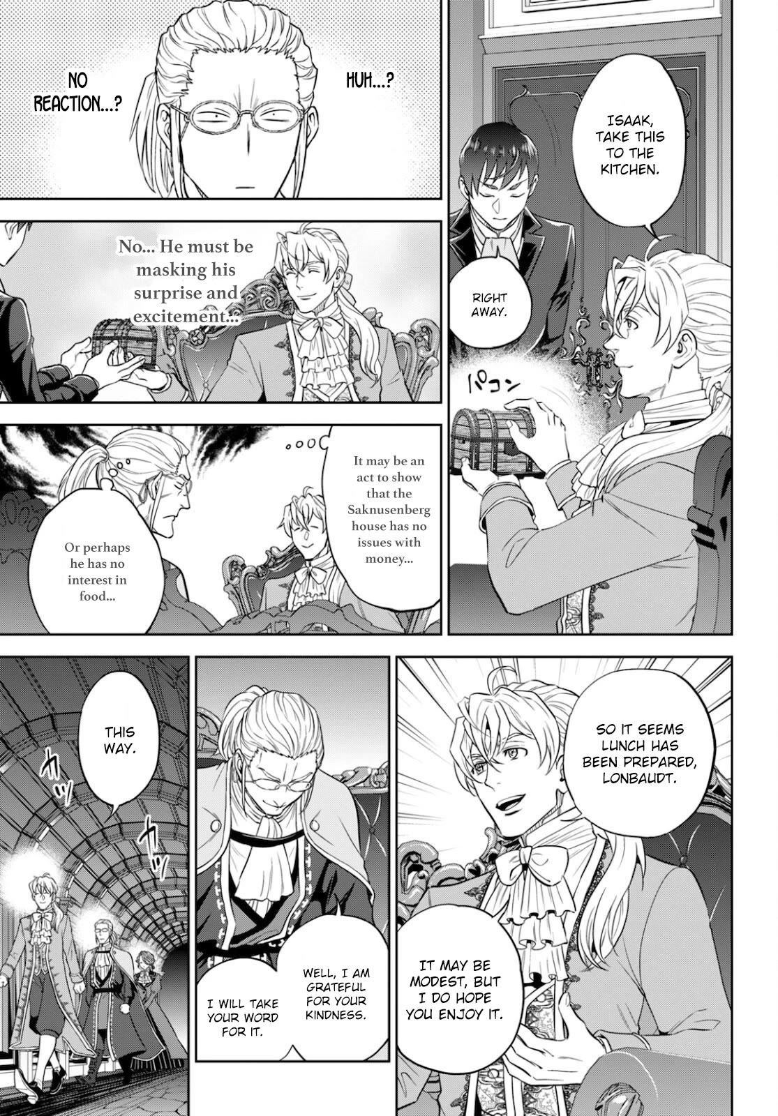 Isekai Izakaya "Nobu" Chapter 82 page 14 - Chapter 82: Tempura and One Drawing