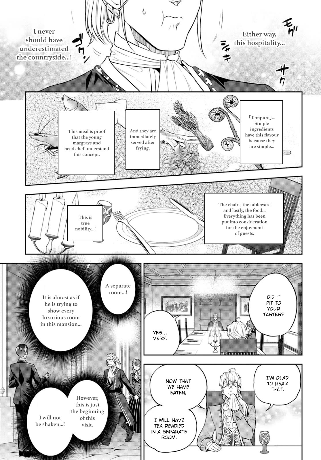 Isekai Izakaya "Nobu" Chapter 82 page 20 - Chapter 82: Tempura and One Drawing