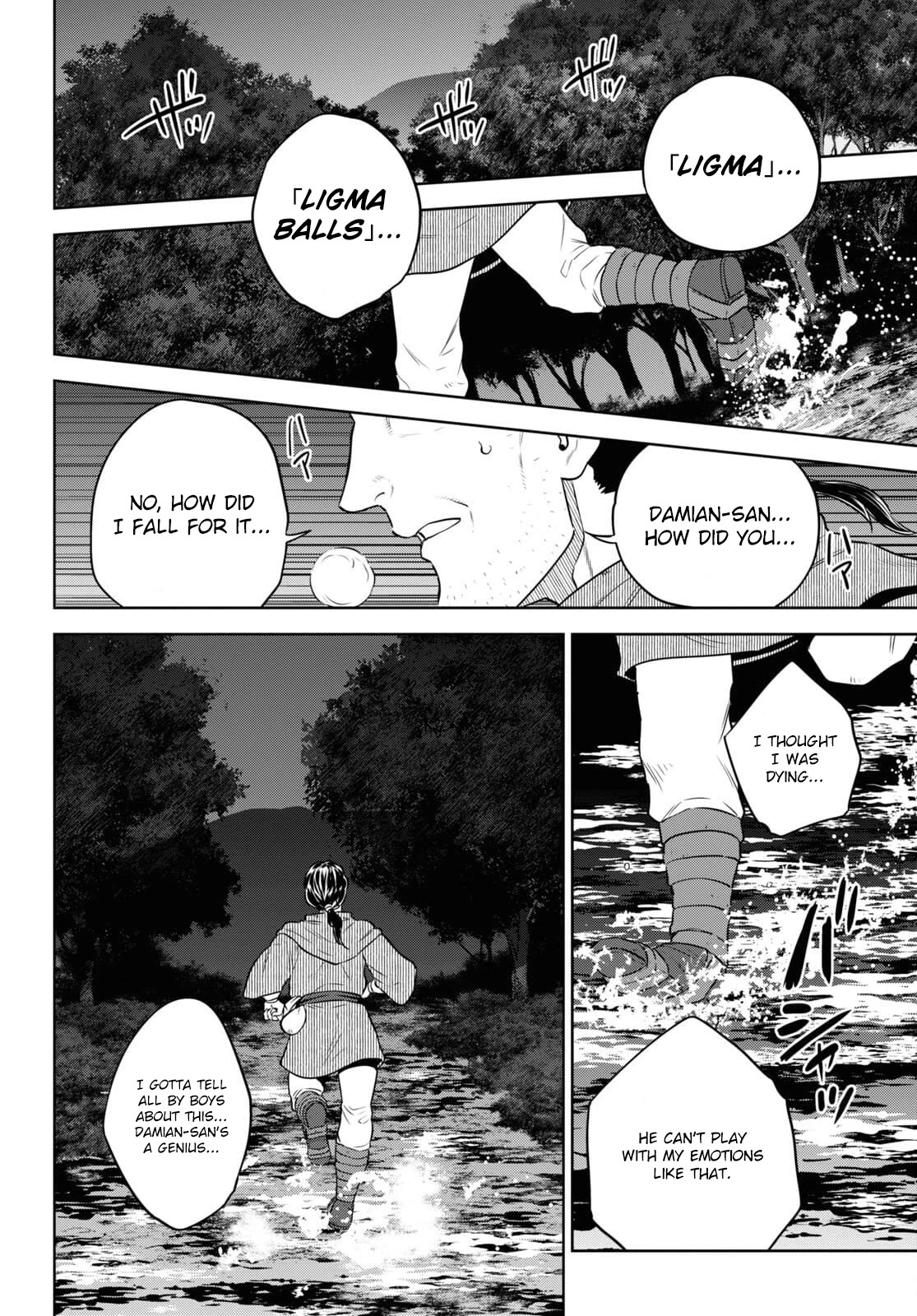 Isekai Izakaya "Nobu" Chapter 82 page 36 - Chapter 82: Tempura and One Drawing