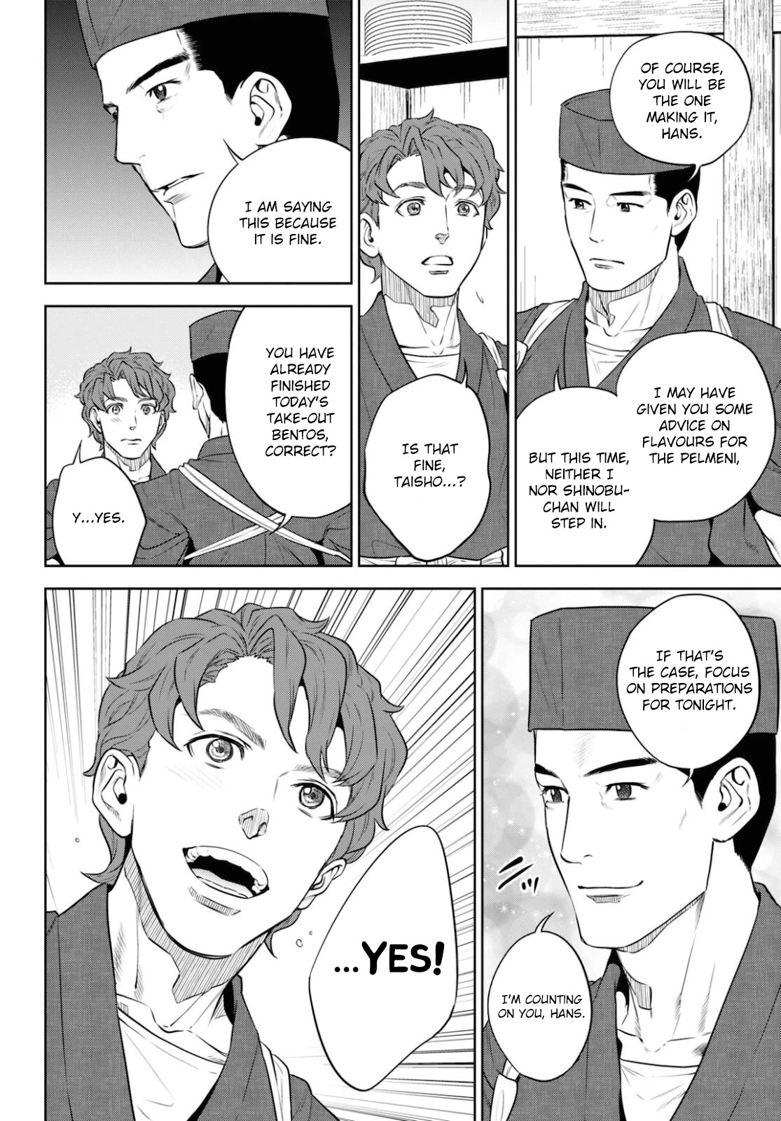 Isekai Izakaya "Nobu" Chapter 83 page 10 - Chapter 83: One Step