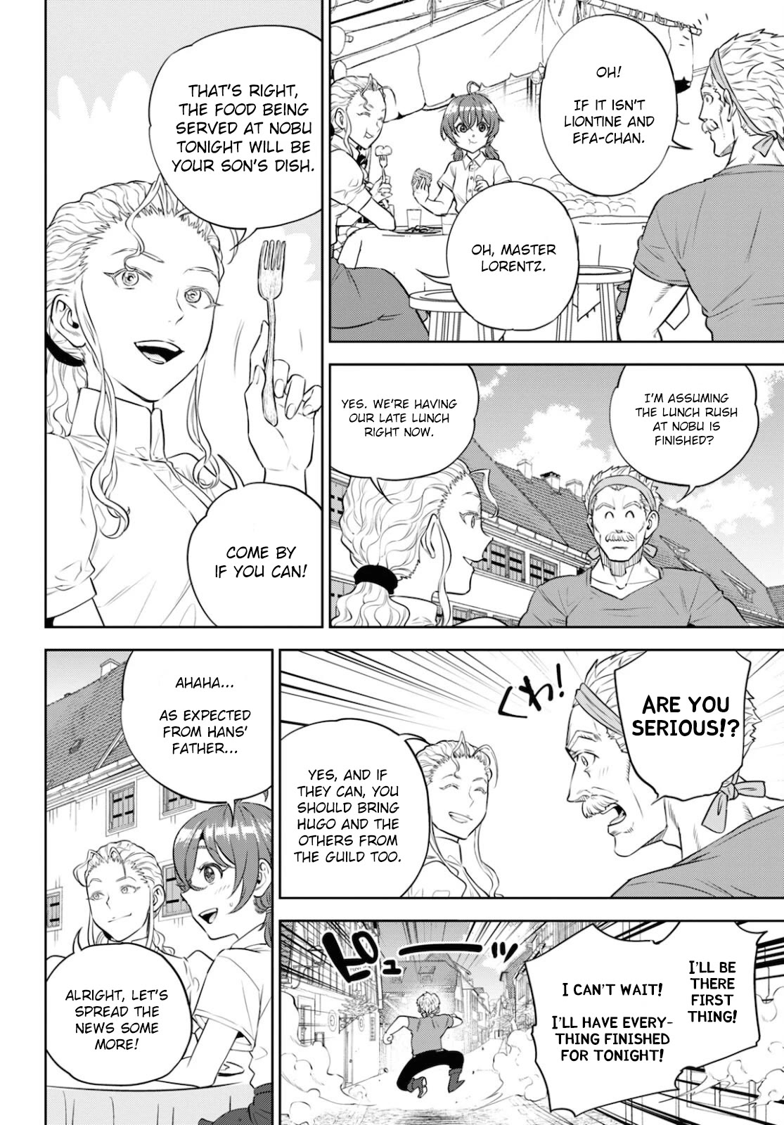 Isekai Izakaya "Nobu" Chapter 83 page 16 - Chapter 83: One Step