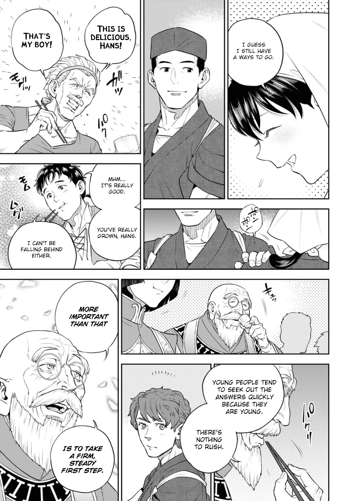 Isekai Izakaya "Nobu" Chapter 83 page 25 - Chapter 83: One Step