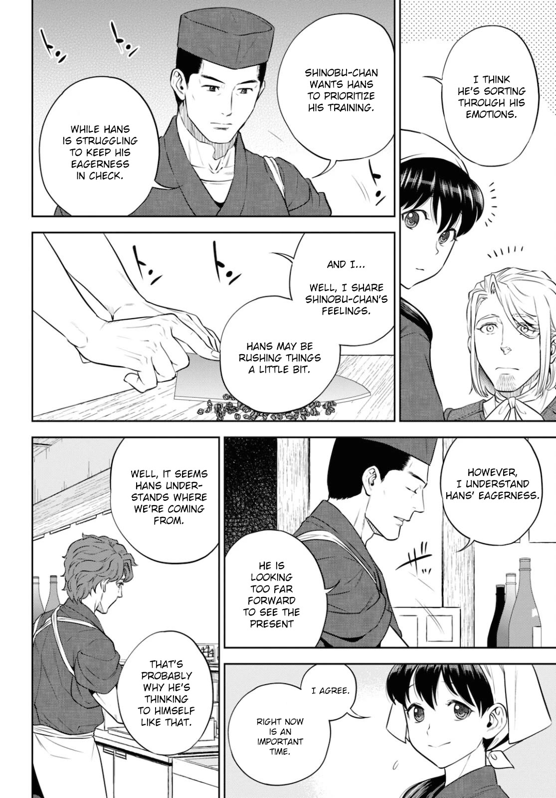 Isekai Izakaya "Nobu" Chapter 83 page 6 - Chapter 83: One Step