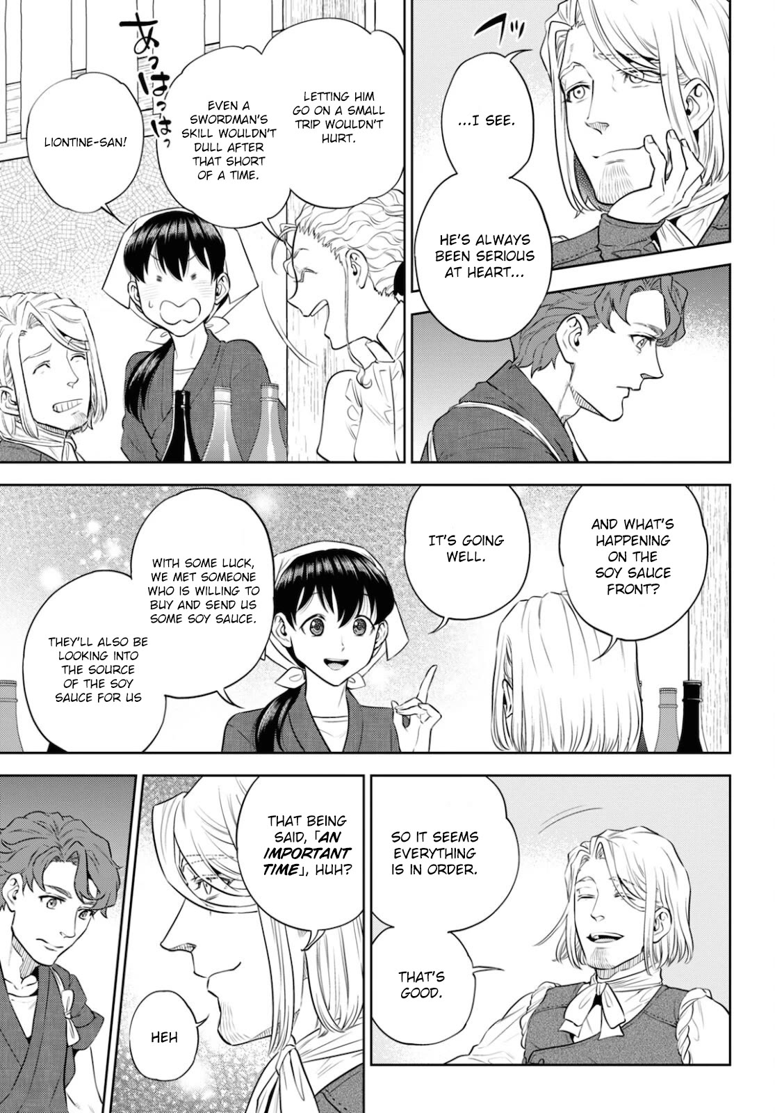 Isekai Izakaya "Nobu" Chapter 83 page 7 - Chapter 83: One Step