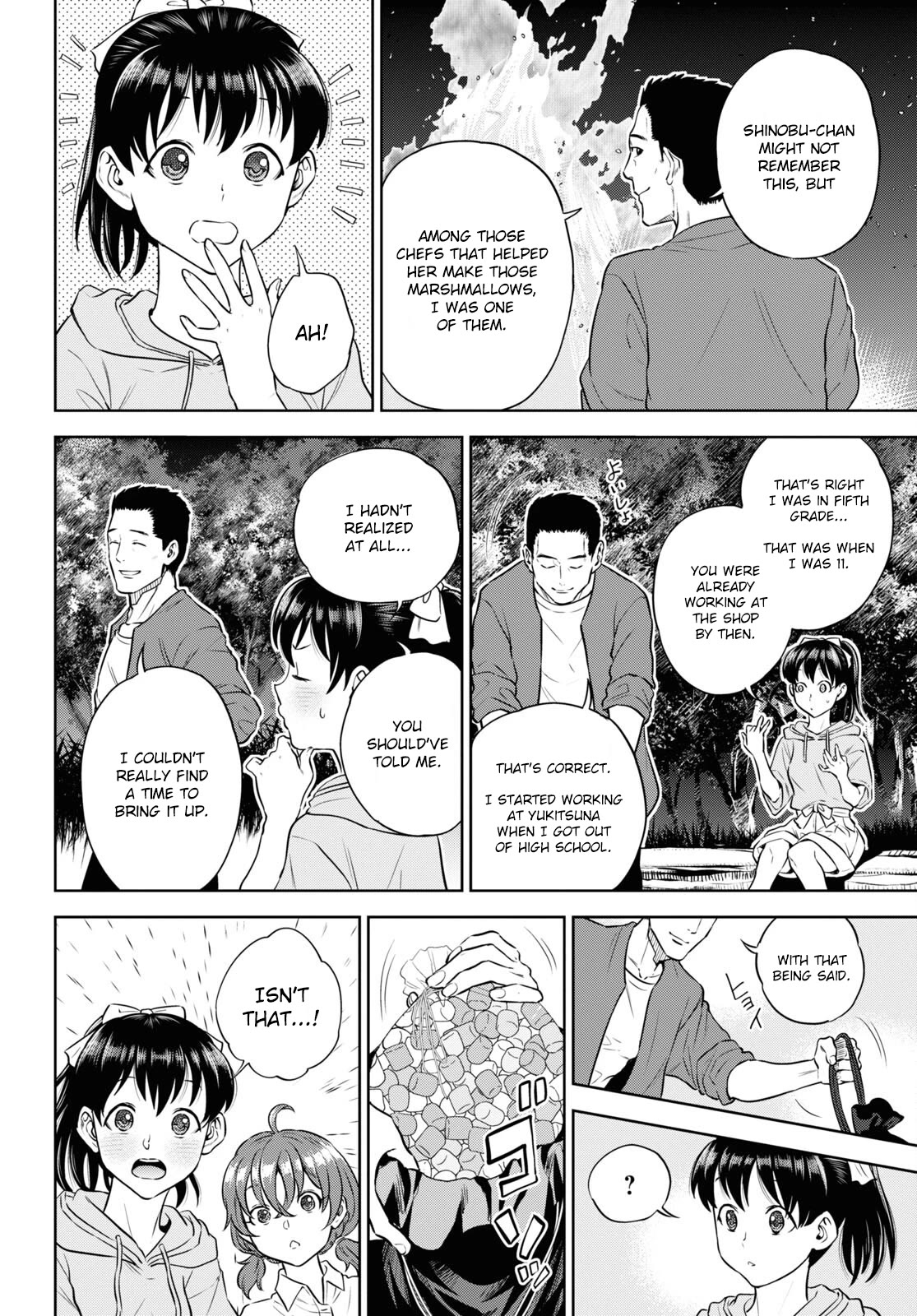 Isekai Izakaya "Nobu" Chapter 85 page 14 - Chapter 85: Fairy Sending Night